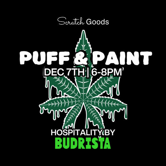 Puff & Paint a Budrista class / 12.7 @ 6pm
