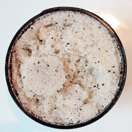 dark matter coffee scrub