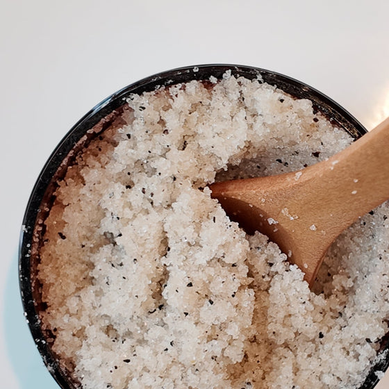 dark matter coffee scrub