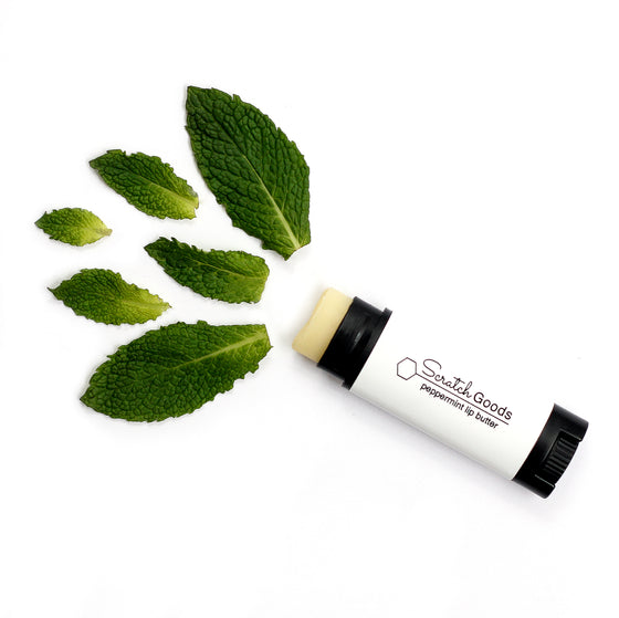 peppermint lip butter