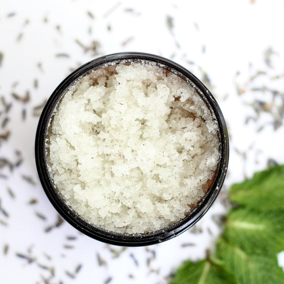 lavender mint scrub