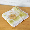 naturally dyed dish towels