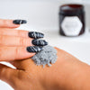 lemon charcoal scrub