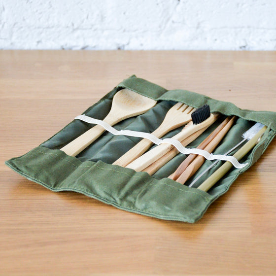 reusable bamboo utensils